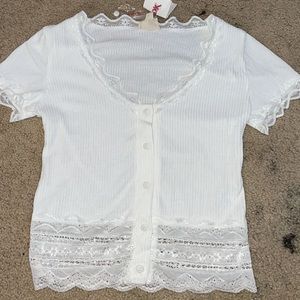 White button up shirt